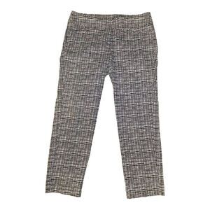 Donna Ricco Plaid Ankle Pants | Fall Classic | Size 14